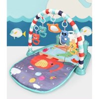 [Hàng Chính Hãng] Thảm Chơi Nhạc Màu Cam Vui Nhộn Baby Gym Mat Cho Trẻ 0M+