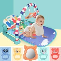 [Hàng Chính Hãng] Thảm Chơi Nhạc Màu Cam Vui Nhộn Baby Gym Mat Cho Trẻ 0M+