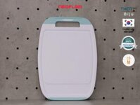 Hàng chính hãng Thớt sạch Neoflam Biju. Nhiều Size S, M, L. Thớt  nhựa PP an toàn, trộn lẫn Microban kháng khuẩn, nấm mốc. - Biju-M-Màu trắng