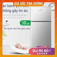 [Hàng Chính Hãng] Tủ lạnh 2 ngăn 118 lít, Tủ Nhỏ gọn dung tích lớn có ngăn đá và ngăn lạnh giữ đồ luôn tươi mới