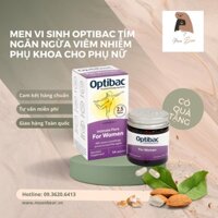 HÀNG CHÍNH HÃNG UK Men Vi Sinh Optibac Tím 30 - 90 viên