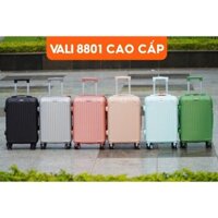 [HÀNG CHÍNH HÃNG] Vali nhựa ABS - Size 20 - BAMOZO - Mã 8801CC + Tặng 1 bọc vali và 1 túi đựng giày