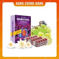 [Hàng chính hãng] Viên uống hỗ trợ tim mạch Omexxel Cardio - Hộp 30 viên