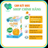 Hàng Chính Hãng -  Vita DHA Baby Drops, DHA cho bé, kết hợp Vitamin D3 và Vitamin E. Dược Sĩ Nhàn