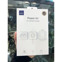 ◈[Hàng Chính Hãng] Wiwu Power Air M6 3in1 đế sạc không dây tiện lợi