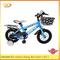 [HÀNG CHÍNH HÃNG] Xe Đạp Cho Bé Trai 2 - 10 Tuổi Freya - Teddy 12"14"16"