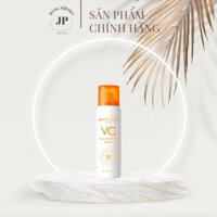 HÀNG CHÍNH HÃNG Xịt chống nắng Ampleur VC Sun Protect Pray dạng xịt cho cả mặt và body Nhật Bản 70g
