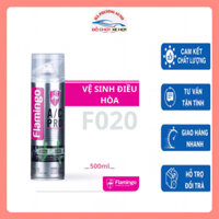 [HÀNG CHÍNH HÃNG] Xịt khử mùi hôi vệ sinh điều hòa máy lạnh ô tô Flamingo F020 500ml