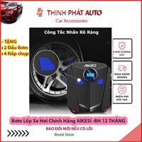⚡HÀNG CHÍNH HÃNG⚡️ Bơm lốp ô tô, xe hơi điện tử tự ngắt AIKESI (Tặng đầu bơm  trị giá 49k)- Bảo hành chính hãng 12 tháng