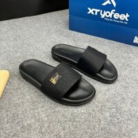 [Hàng Chính hãng]Dép Nam quai ngangYOFEET bản màuđen da sần thời trang năng động trẻ trung Mã: YO 17