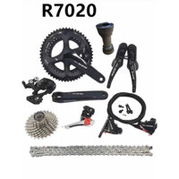 [Hàng Chính Hãng]full bộ groupset Shimano R7020 + bb , hàng thanh lý giá cực tốt