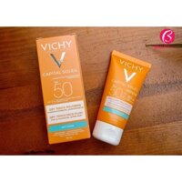 (hàng chính hãng)Kem chống nắng Vichy Ideal Soleil Mattifying Dry Touch Face Fluid SPF 50