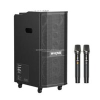 [HÀNG CHÍNH HÃNG]Loa Trầm Không Dây W-KING K20PRO 360W – Bluetooth 5.0, TWS, Xe Đẩy Tiện Lợi, Công Suất Lớn