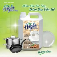 [HÀNG CHÍNH HÃNG]NƯỚC RỬA CHÉN HAYLA 5L