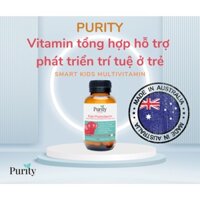 [Hàng Chính Hãng]Purity Vitamin tổng hợp hỗ trợ phát triển trí tuệ ở trẻ-Purity Smart Kids Multivitamin