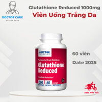 [Hàng Chính Hãng]Viên Uống Trắng Da, Ngăn Ngừa Lão Hóa Glutathione Reduced 500mg (60 Viên/Lọ) - DOCTOR CARE