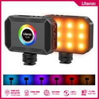 [Hàng Chính Hãnhg] ULANZI VL60 (2500K-9000K) - Đèn LED Đổi Màu RGB, Pin 2450mAh Có Thể Sạc Lại