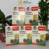 [HÀNG CHÍNH NGẠCH] Aktiv Liver Complex - Viên uống hỗ trợ giải độc gan, hạ men gan - Doppelherz - nhathuochealthycare