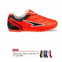 [HÀNG CHUẨN 1001] Giày Đá Bóng (Đá Banh) trẻ em Prowin Mũi Tên - màu đỏ TẶNG TẤT (VỚ)