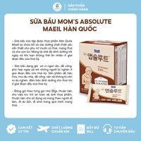 [Hàng chuẩn Air - Date mới nhất] Sữa Bầu Mom’s Absolute Hàn Quốc Maeil