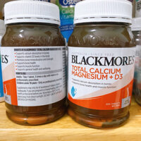 HÀNG CHUẨN AIR MUA TẠI ÚC- VIÊN UỐNG PHÒNG NGỪA BỆNH LOÃNG XƯƠNG CANXI BLACKMORES TOTAL CALCIUM & MAGNESIUM D3 200 VIÊN