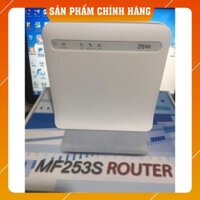 Hàng Chuẩn BỘ PHÁT WIFI 3G 4G ZTE MF253 150MB – KẾT NỐI 32 THIẾT BỊ CÙNG LÚC hỗ trợ cổng lan
