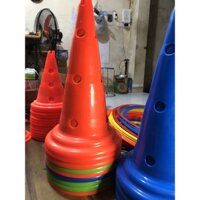 [HÀNG CHUẨN] Combo 6 chiếc nấm tập, Marker, cone chơi thể thao Bóng Đá Rào Cản Nhựa loại 30F, 40F, 50F