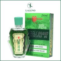 [HÀNG CHUẨN] DẦU GIÓ XANH CON Ó 2 NẤC SINGAPORE 24ml