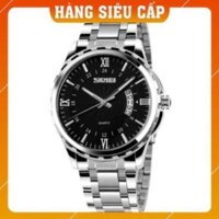 [HÀNG CHUẨN] Đồng Hồ Nam Máy Nhật Dây Thép Kh0ng Gỉ Skmei 9069 Kim Dạ Quang Ban Đêm