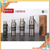 (HÀNG CHUẨN HÃNG LOẠI 1)BÌNH GIỮ NHIỆT CAO CẤP KD852 750/1000/1500 ML CÓ NẮP +LÕI LỌC TRÀ, INOX 304, GIỮ M19 MSP68828