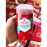 [Hàng chuẩn] Lăn sáp khử mùi Old Spice Pure Sport 68g (Sáp Buồm đỏ)