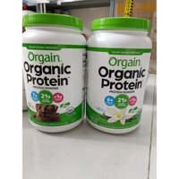Hàng chuẩn Mỹ - Bột orgain Organic Protein 920g
