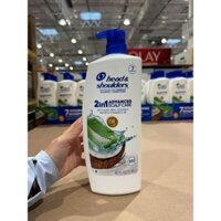 [HÀNG CHUẨN MỸ] Dầu Gội Xả 2in1 Head and Shoulder Hạnh Nhân 1,18 Lít