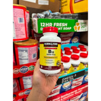 Hàng chuẩn Mỹ - Viên ngậm Vitamin B12 Kirkland 5000mcg 300viên