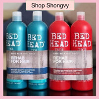 (Hàng chuẩn Mỹ)Cặp Dầu gội - xả TIGI Bed Head