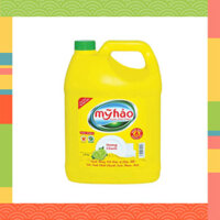 Hàng chuẩn Nước rửa chén Mỹ Hảo, hương chanh, dung tích 3.8kg/3.6kg