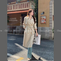 (HÀNG CHUẨN QC LOẠI 1) ÁO MĂNG TÔ NỮ DÁNG DÀI CÔNG SỞ | CHULIN.STORE