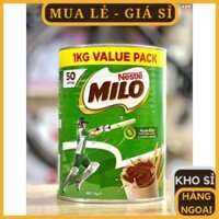 [Hàng Chuẩn] Sữa Bột Milo Nestlé Value Pack Của Úc Hộp 1kg - Tăng trưởng chiều cao, Phát triển trí não & Xương chắc khỏe