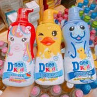 [HÀNG CHUẨN THÁI] Sữa Tắm Em Bé 💝𝗙𝗥𝗘𝗘𝗦𝗛𝗜𝗣💝 Sữa Tắm Trẻ Em Dnee Kids Bubble Bath 400ml (Đủ màu)