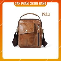 Hàng Chuẩn TÚI ĐEO CHÉO DA BÒ T087 -  KIỂU DÁNG TRẺ TRUNG  - PHONG CÁCH THỜI TRANG THỜI THƯỢNG
