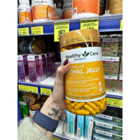 [HÀNG CHUẨN ÚC] Sữa Ong Chúa Healthy Care Royal Jelly 1000mg 365 viên đẹp da, cải thiện nội tiết