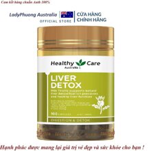 Viên uống giải độc gan Healthy Care Liver Detox