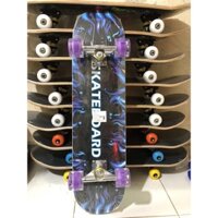 [HÀNG CHUẨN] VÁN TRƯỢT SIÊU HẠNG LED TỰ PHÁT SÁNG - mặt nhám đen bánh cao su Ván trượt skateboard thể thao