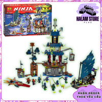 [Hàng cổ] Đồ chơi lắp ráp Ninjago season 5 mã 10401 City of Stiix - Mô hình lắp ghép Đền ma