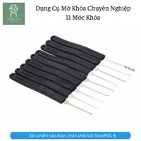 HÀNG CÓ SẴN - 11 Chiếc Khóa Cửa Chọn Dụng Cụ Mở Nhanh Bộ Dụng Cụ Khóa Chuyên Nghiệp Với Cờ Lê Nhỏ