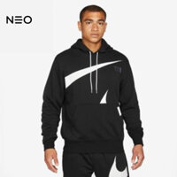 [HÀNG CÓ SẴN] ÁO KHOÁC NIKE SWOOSH SEMI-BRUSHED HOODIE - ĐEN