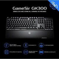 [Hàng có sẵn] Bàn phím chơi game cơ học không dây bluetooth Gamesir GK300 2.4GHz cho PC iOS iPad Điện thoại thông minh Android Laptop Mac Bàn phím bluetooth hợp kim nhôm