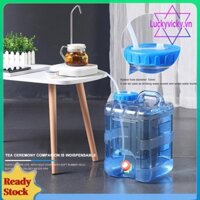[Hàng Có Sẵn] Bình Đựng Nước 7.5l / 10l / 15l Có Vòi Rót Dùng Khi Đi Cắm Trại