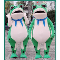 [Hàng có sẵn] Bộ đồ ếch xanh Đại hồng phát chất liệu mềm mịn đủ size 1m50-1m80 (tặng ếch con)
