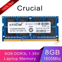 [Hàng Có Sẵn] Bộ Nhớ Laptop 8GB 2Rx8 PC3L-12800S Odimm RAM Intel DDR3L 1600Mhz